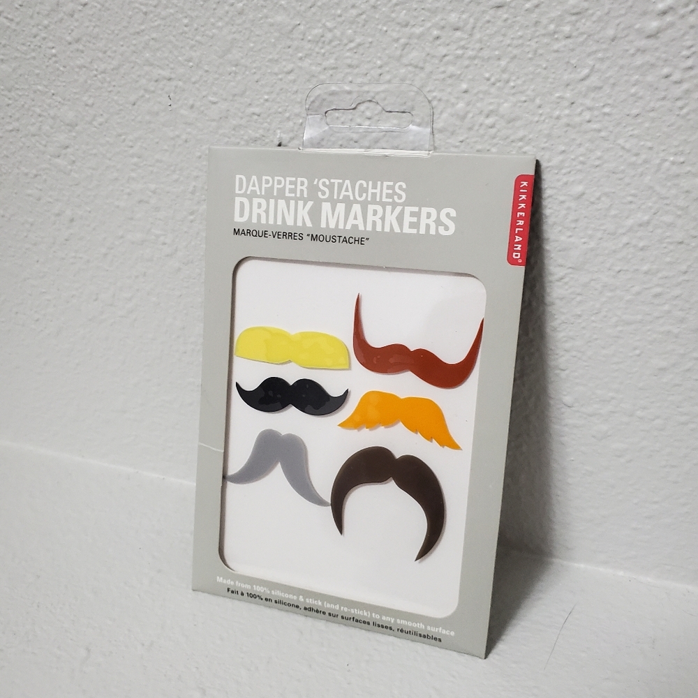 Drink Markers- Moustaches
